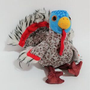 Lurkey the Turkey Beanie Baby, Thanksgiving, 2000, hologram & special serial #